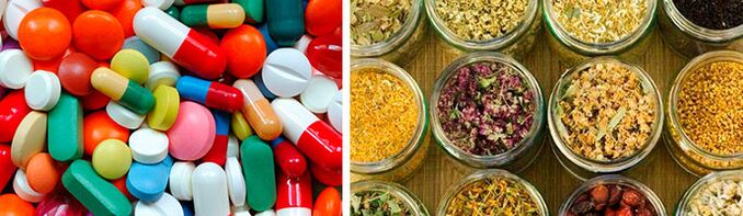 Medicamentos antiparasitários e remédios populares para vermes